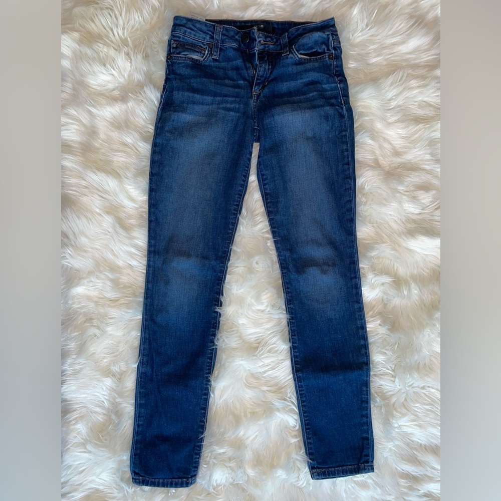 Joe’s Skinny Jeans in Dark Blue Denim